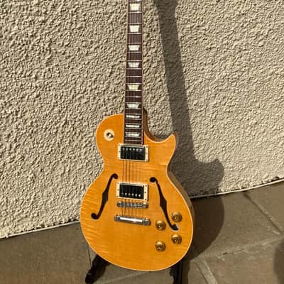 Gibson Memphis ES-Les Paul 2016 - Transparent Amber image 2