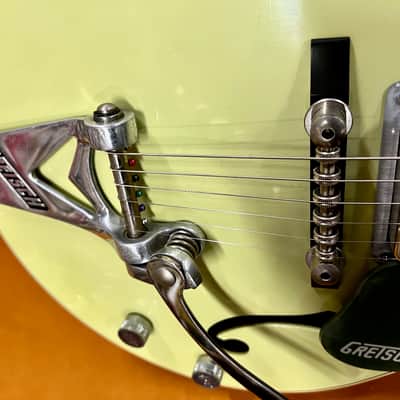 Gretsch G6118T-R Gretsch Anniversary Stephen Stern Masterbuilt Relic USA Mint 2007 - Relic Two Tone Smoke Green image 20