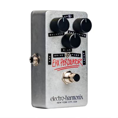 Electro Harmonix Percolator Harmonic Saturator Overdrive/Fuzz - Distortion for Guitars image 1