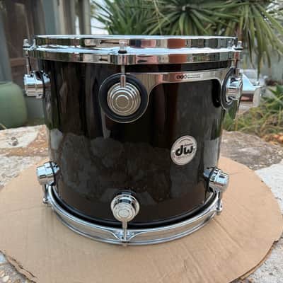 DW Collectors Piano Black Maple 13 x 11 Tom Drum Collector's - EXCELLENT image 7