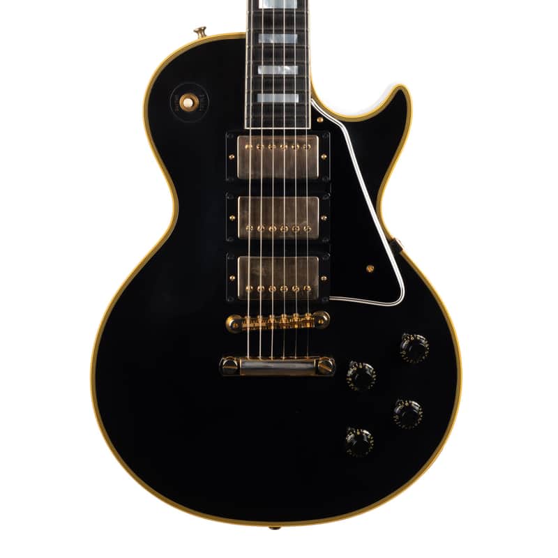 Used Gibson Custom 1957 Les Paul Custom 3-Pickup Ebony 2022 image 1