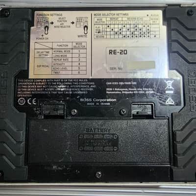 Boss RE-20 Space Echo 2007 - Present - Green image 3