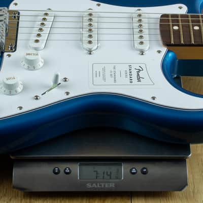 Fender Standard Strat Laurel Aqua Marine Metallic ICF25010552 image 8