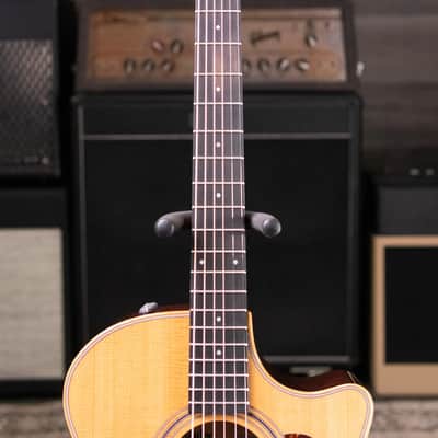 Taylor 414ce Studio Grand Auditorium Acoustic/Electric Guitar - Natural with Gig Bag image 4