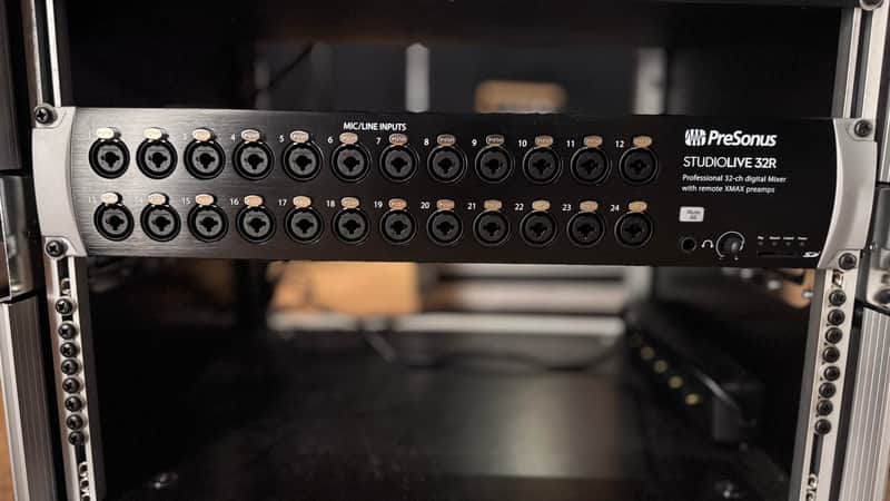 PreSonus StudioLive 32R 32-Channel Rackmount Digital Mixer 2017 - Present - Black image 1