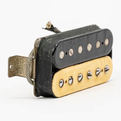 Maxon U-4000 Humbucker Pickup – Rare Zebra Coils – 1970s Vintage image 2