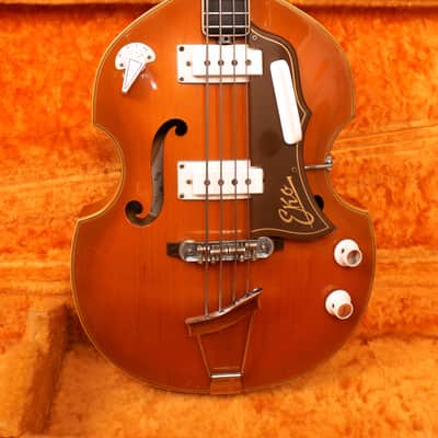EKO Model 995 Bass Guitar 1960's Natural image 2
