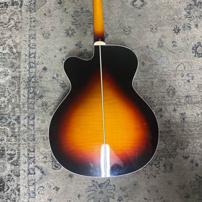 Takamine GJ72CE BSB G Series Jumbo Cutaway Acoustic/Electric Guitar Brown Sunburst image 3