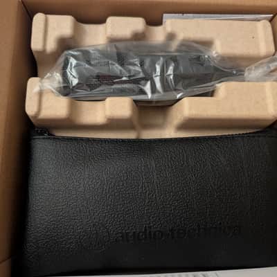 Audio-Technica AT2035 Large Diaphragm Cardioid Condenser Microphone 2010s - Black image 2