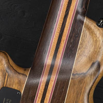 Mayones Cali 5 Mini Bass Snakewood - Trans Natural Matt image 12