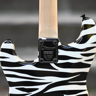 Charvel Custom Shop USA Special Edition SO Cal - Zebra image 7