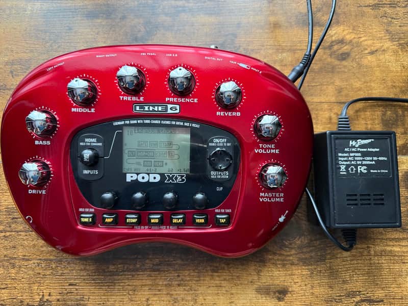 Line 6 POD X3 Multi-Effect and Amp Modeler