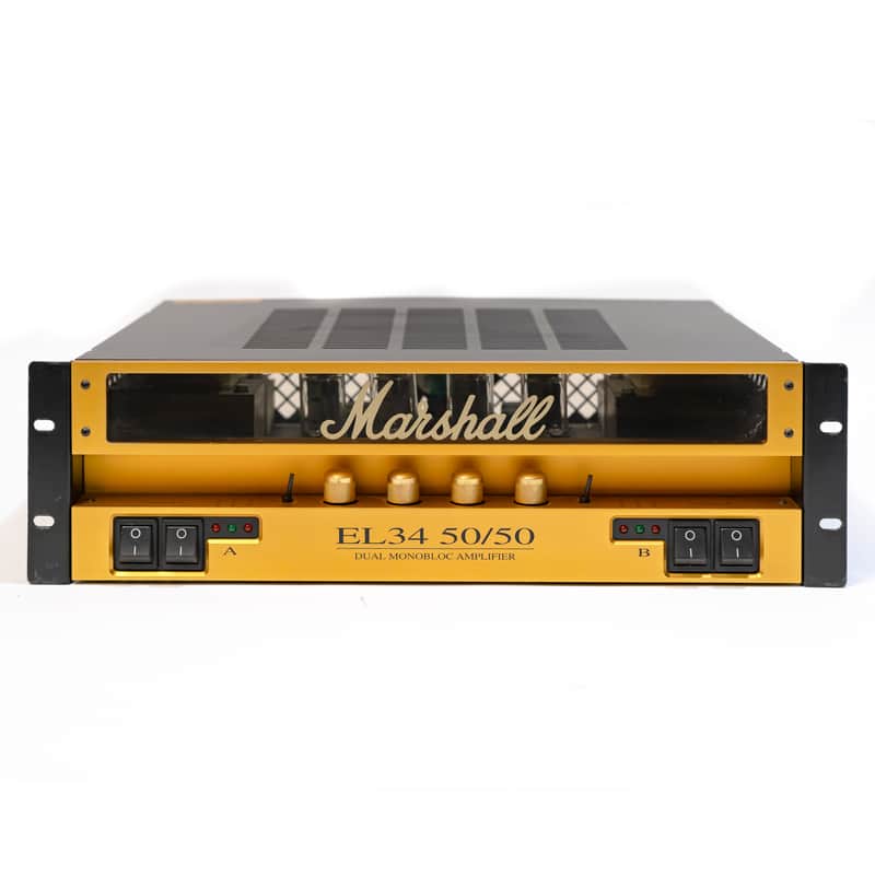 アンプ Marshall EL34 50/50 Marshall EL34-50/50 Guitar Power Amp 3U Rack at Gear4music
