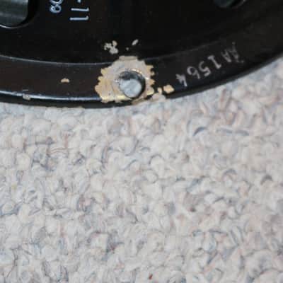 Vintage 1964 Oxford Fender 12M6 12" 8 ohm Speaker - Blackface - No Tariffs image 2