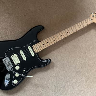 Fender American Performer Stratocaster HSS, Maple, Black 2019 image 1