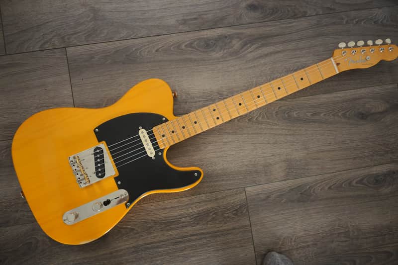 Fender Vintera '50s Telecaster Partscaster Strat Pickup 4 way Series Butterscotch Blonde image 1