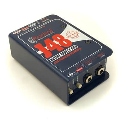 Radial J48 Active Direct Box 2010s - Blue image 7