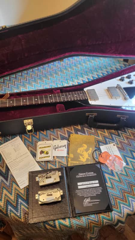 Gibson Custom Shop Flying V Wraparound 2010 - Black