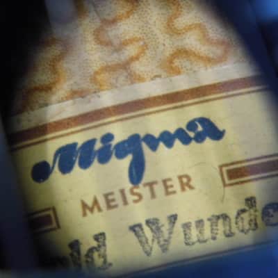 fine vintage MIGMA all solid luthier Wunderlich quality 8string bowlback MANDOLIN Germany image 25