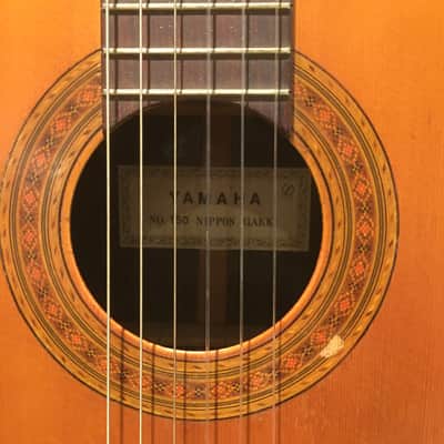 Yamaha No. 150 Nippon Gakki Classical Guitar c. 1963-1967 Solid Wood MIJ w/ Original Case image 8