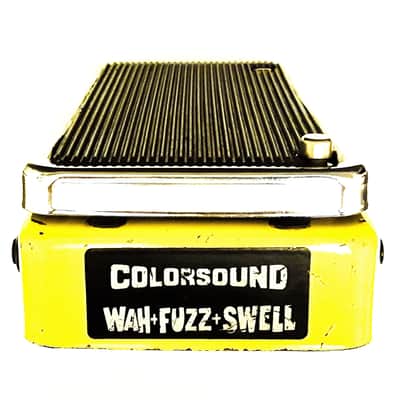 Vintage Colorsound Wah Fuzz Swell Original 1970s Sola Sound | Reverb