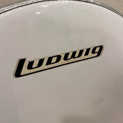 Early 70's Ludwig 26" Bonham Weather Master Drum Head with Logo image 2