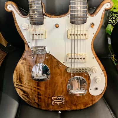 Harari Double Neck "1960" Guitar/Mandolin w/ OHSC image 4