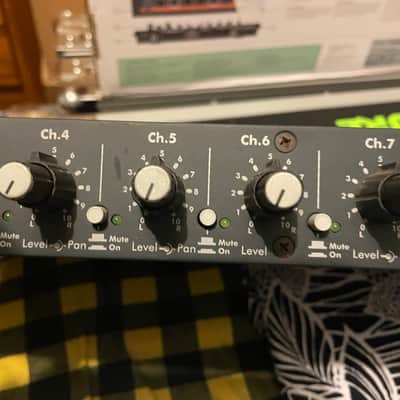 Ashly LX-308B Rackmount 8-Channel Stereo Line Mixer 2010s - Black image 3