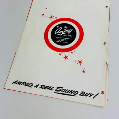 Ampeg “A Real Sound Buy!” Catalog – Early 1960s (c. 1960–1962) image 2
