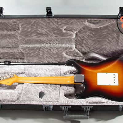 1984 Fender MIJ Japan ST62-65 ’62 Stratocaster JV Serial Sunburst Fender HSC image 5