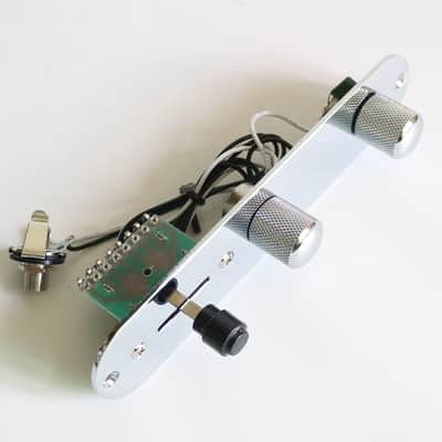 Prewired Tele Control Plate Assembly by Budreau Guitars image 4