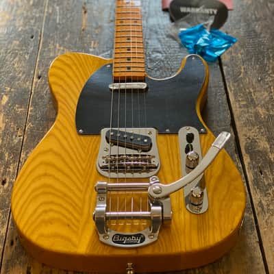 Very Rare Fender Limited Edition 2024 Japanese Domestic Only FSR 1950's Telecaster Ash/Maple w/ Factory Bigsby Japan image 7