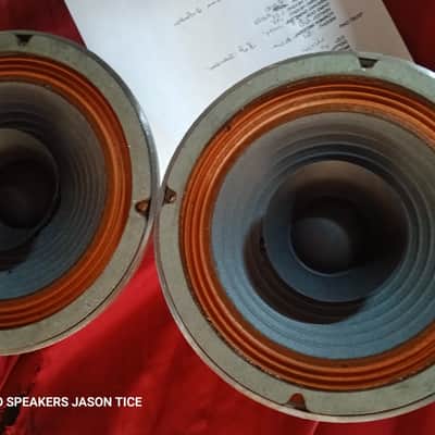ELECTRO VOICE SP-8 *OVERHAULED WITH ALL NEW PARTS/" AS NEW" EV SP-8 SPEAKER PAIR ALL BRAND NEW COMPONENTS REFABRICATED AT PMR IN OHIO 16 OHMS 50 WATTS PAIR image 3