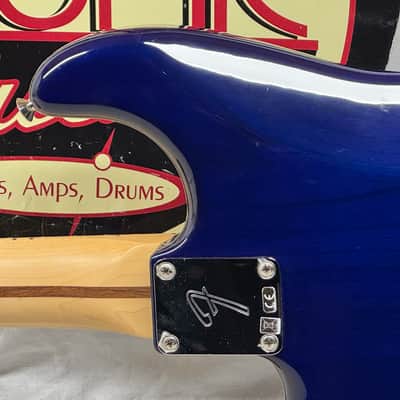 Fender Limited Edition Player Stratocaster HSS Plus Top Guitar 2021 - Blue Burst / Maple neck image 10