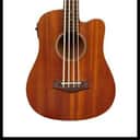 Gold Tone Micro Bass 23 Fretless 23" Scale All Mahogany Acoustic-Electric w/ Padded Gig Bag