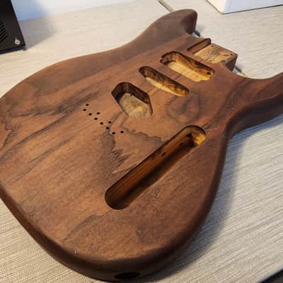 Warmoth Swamp Ash Strat Body with Tele top rout image 1