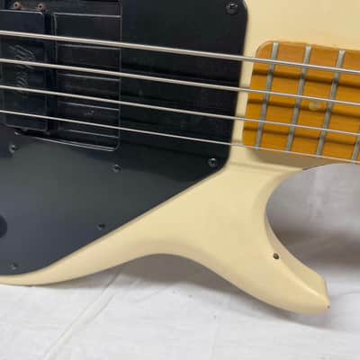 Gibson The Grabber 4-string Bass - truss rod maxed / AS-IS - Rare - White image 5