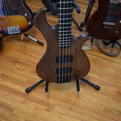 Warmoth Jazz Bass, Custom built solid walnut body! Wenge neck and ebony board, EMG's , Sweet! image 18