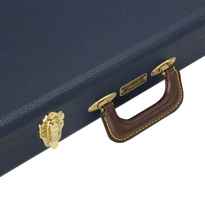 Fender Classic Series Wood Case Stratocaster / Telecaster Navy Blue image 4