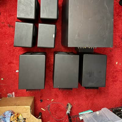 Miller & Kreisel M&K 7.1 Surround Sound System (Set 1) - MPS-5410 Sub, 3x MPS-2510, 4x S-100B | Local Pickup Only 1990-2000 image 8