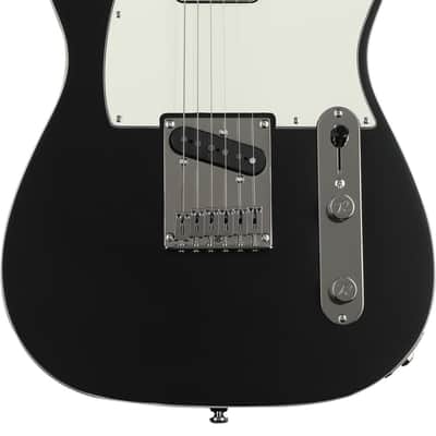 Reverend Pete Anderson Eastsider T Electric Guitar - Satin Black with Maple Fingerboard image 1