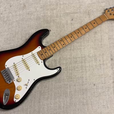 Vintage Harmony H80T Sunburst Strat image 2