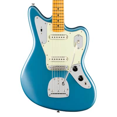 Used Fender American Professional Classic Jaguar - Faded Lake Placid Blue