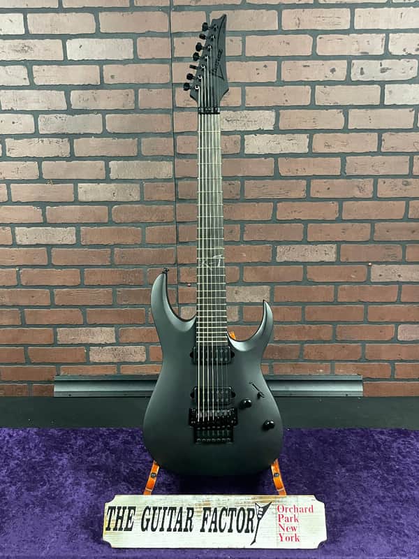Ibanez K7YIN James "Munky" Shaffer Signature 7-string Electric Guitar - Matte Black image 1