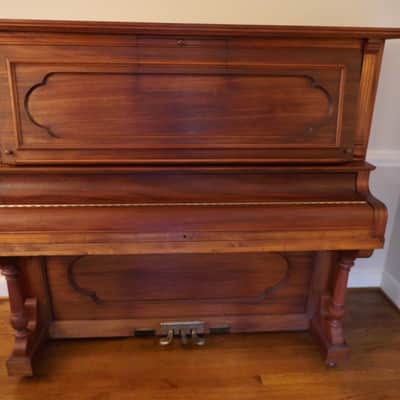 Ellington Upright Grand Player Piano 1903 - Mahogany image 14