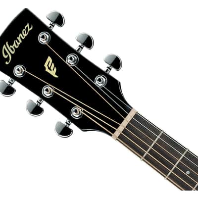 Ibanez PF15ECE PF Series Dreadnought A/E Guitar - Blue image 3