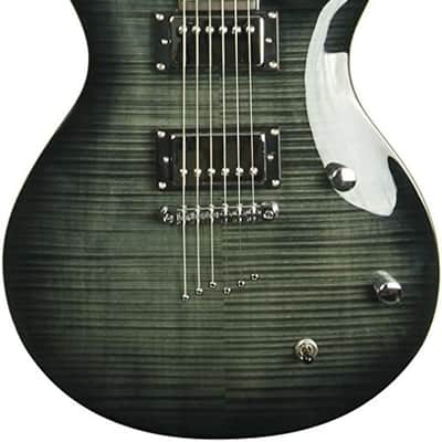 Solid-Body Electric Guitar, Black image 1