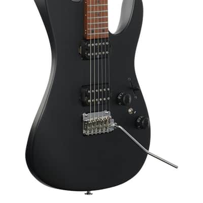 Ibanez Prestige AZ2402 Electric Guitar with Case Black Flat image 9