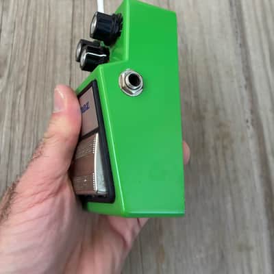 Ibanez TS9 Tube Screamer 2002 - Present - Green vintage style electric guitar tube screamer image 8