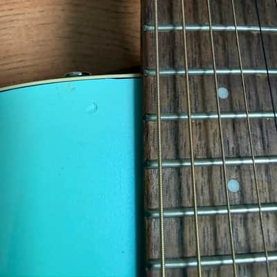 Fender California Series Malibu Player 2018 - 2019 - Aqua Splash image 2